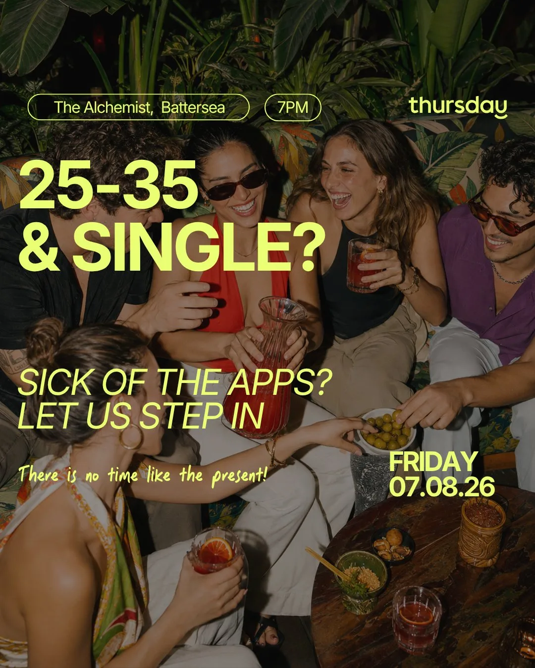 Friday | 25-35 Singles Night | Battersea
