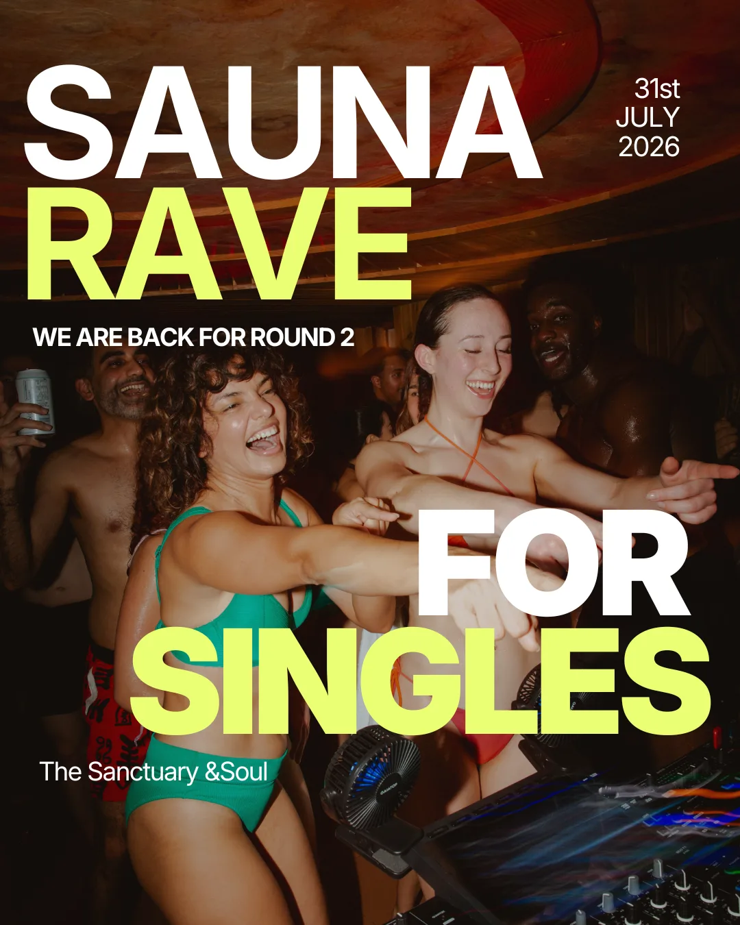 Friday | Sauna Rave | Sanctuary &Soul at The Sanctuary &Soul | Sauna & Wellness Studio