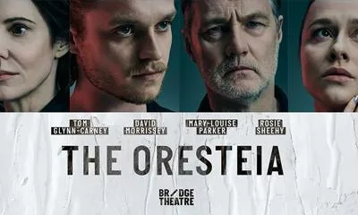 The Oresteia at Bridge Theatre at The Vaults Theatre