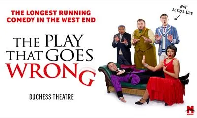 The Play That Goes Wrong at Duchess Theatre
