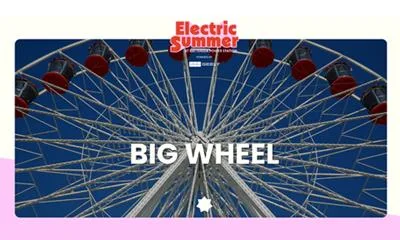 Big Wheel At Electric Summer at Battersea Power Station at Battersea Power Station
