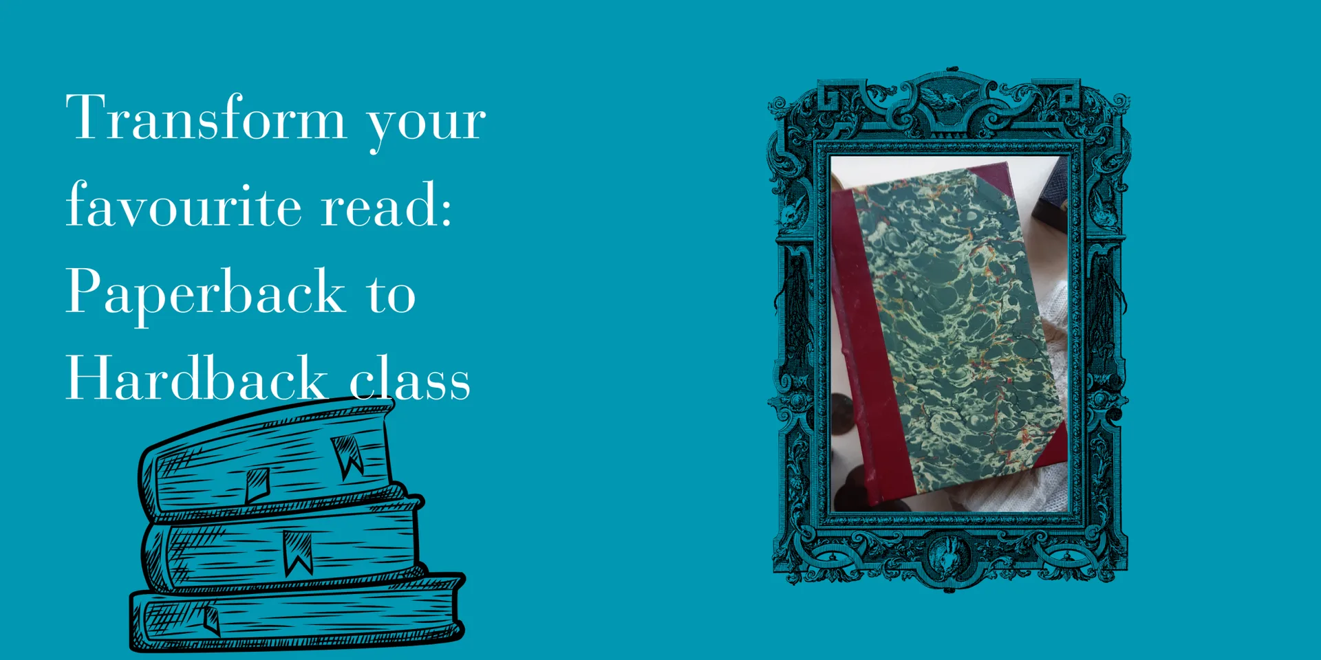 Transform your favourite read: Paperback to Hardback at The Leeds Library