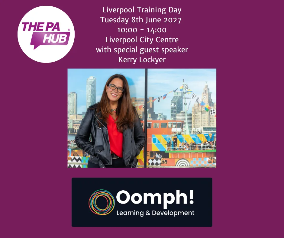Liverpool Training Day Event – with Guest Speaker Kerry Lockyer in Liverpool City Centre (Venue TBC) at VENUE TBC