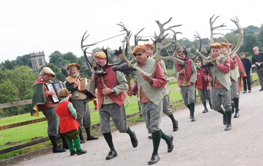 Abbots Bromley Horn Dance 2026, UK at Whitechapel Gallery
