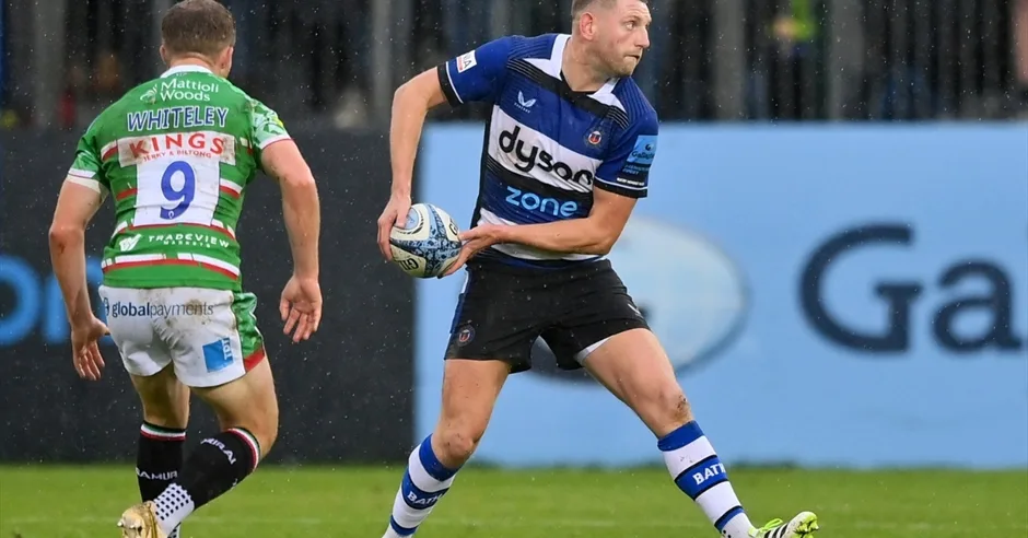 Gallagher PREM Rugby: Bath Rugby vs Leicester Tigers at The Recreation Ground at Bath