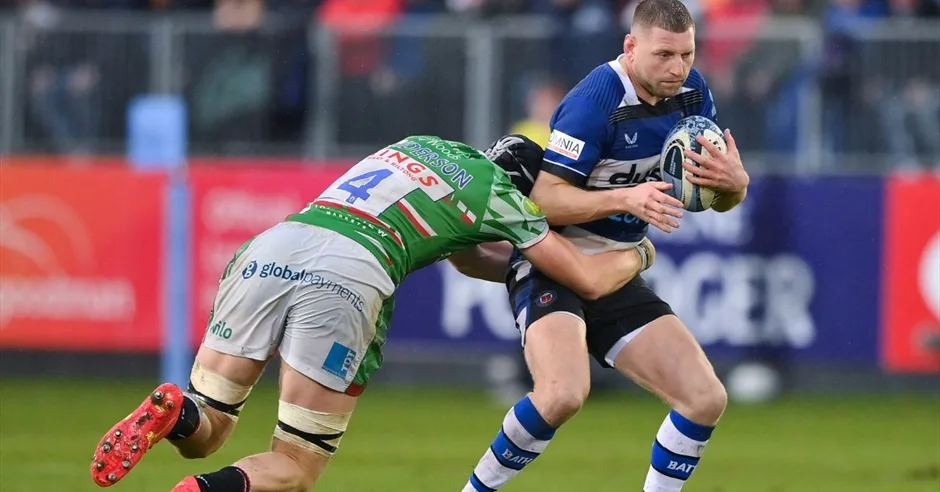 Gallagher PREM Rugby: Bath Rugby vs Northampton Saints at The Recreation Ground at Bath