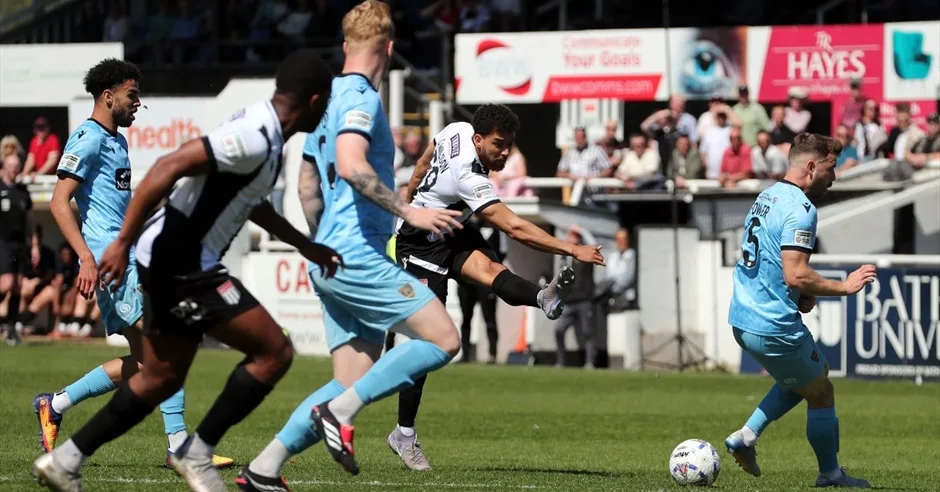 Bath City FC vs Gosport Borough at Twerton Park at Bath