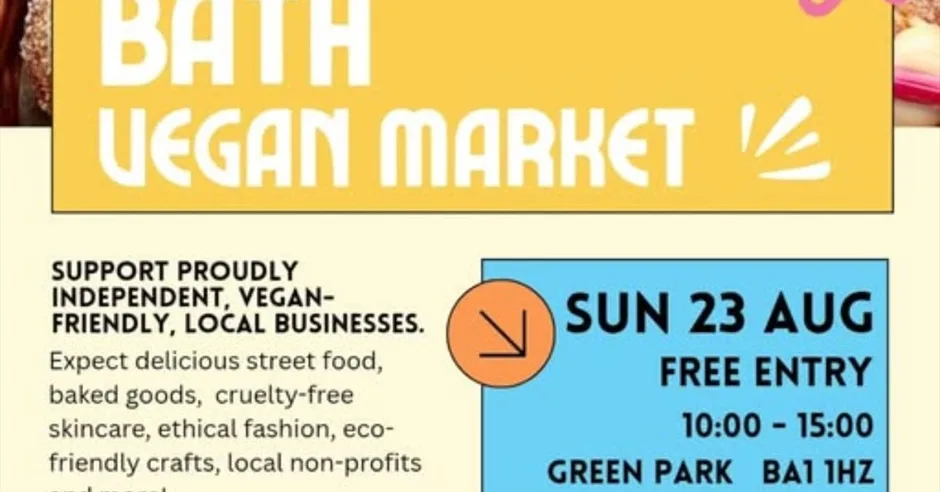 Bath Vegan Market at Green Park at Bath