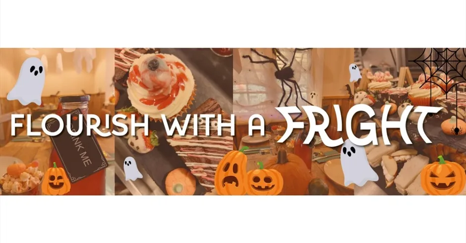 Halloween Afternoon Tea at Flourish