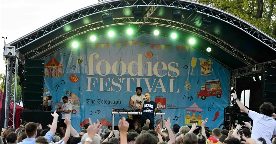 Foodies Festival at Royal Victoria Park at Bath