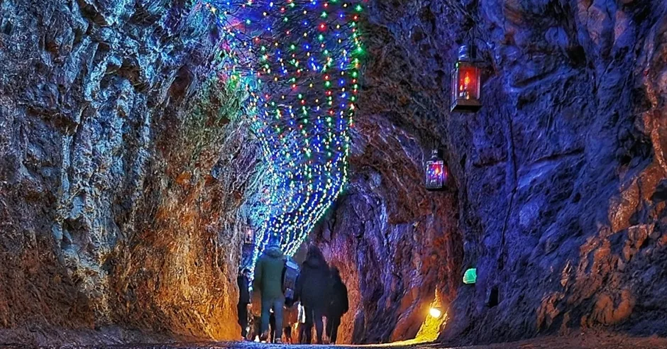 Winter Wonderland at Wookey Hole at Bath