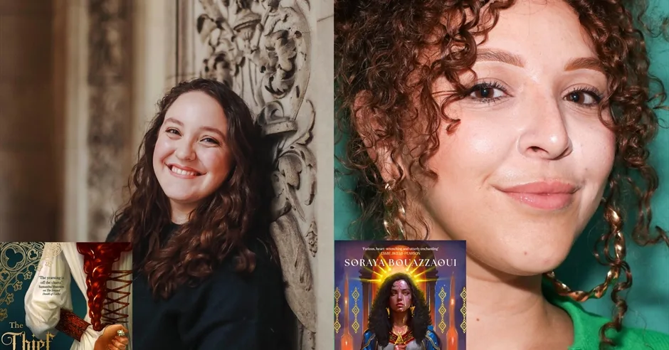 V.L. Bovalino and Soraya Bouazzaoui at Mr B's Emporium of Reading Delights