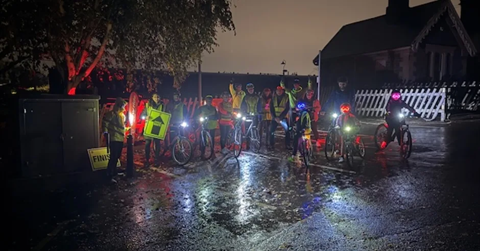 Bitton Glow Ride at Bitton Station