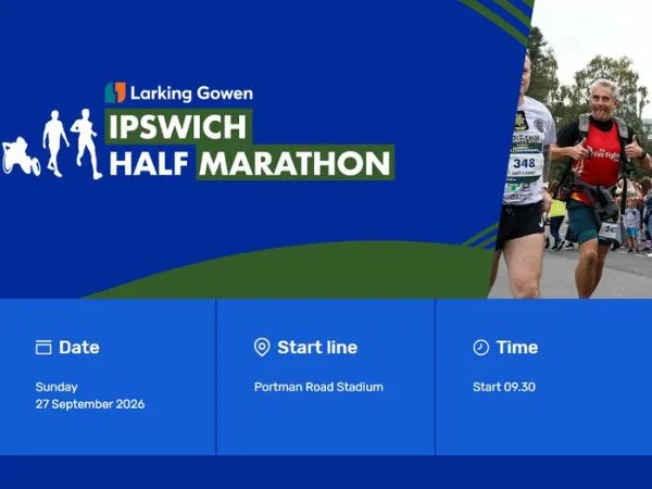 The Larking Gowen Ipswich Half Marathon at Portman Road Stadium