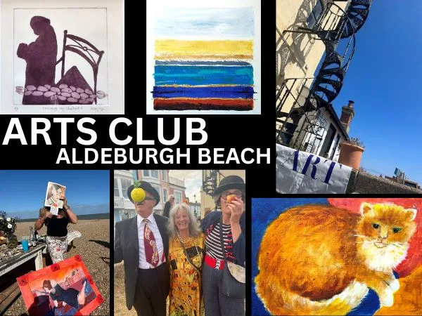 The Arts Club Aldeburgh Beach Exhibition