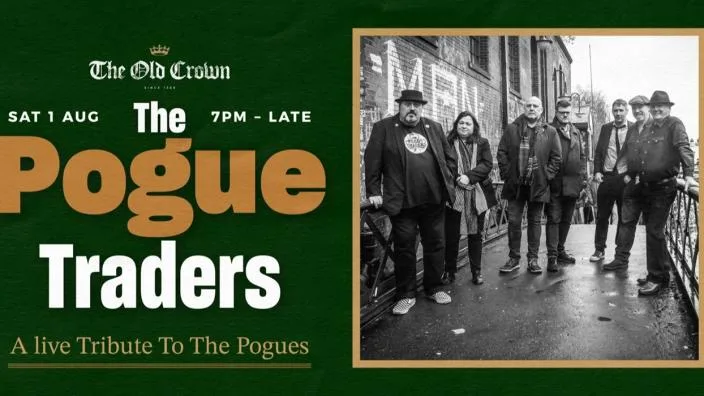 The Pogue Traders LIVE at The Old Crown at West Midlands