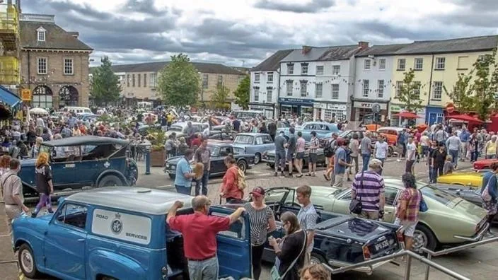 Warwick Classic Car Show at West Midlands