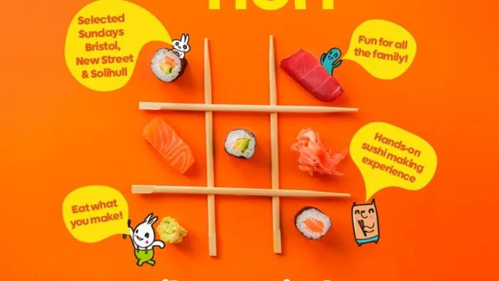 Monthly Sunday Family Sushi School at West Midlands