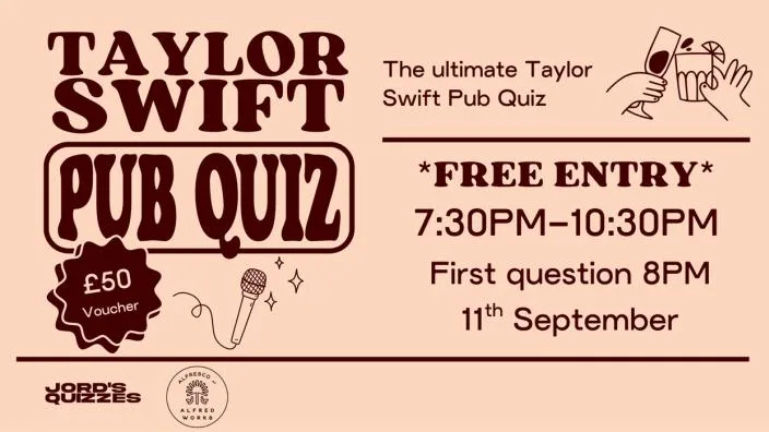 The Ultimate Taylor Swift Pub Quiz