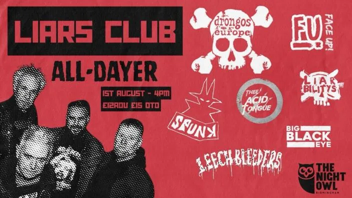Liars Club 6 – Punk All Dayer at West Midlands