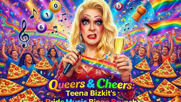 Queers & Cheers: Teena Bizkit’s Pride Music Bingo Bottomless Brunch at West Midlands