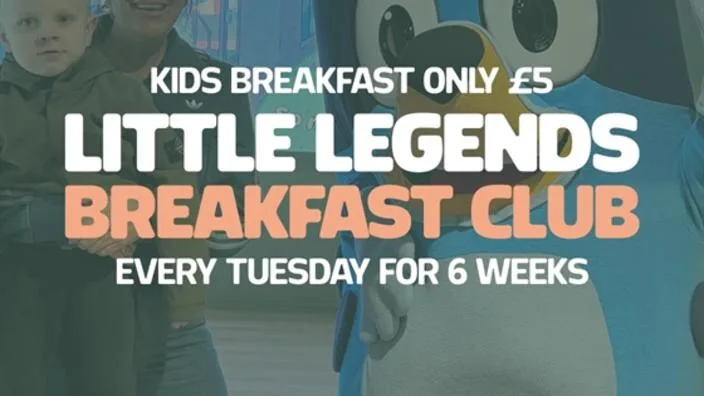 Little Legends Breakfast at West Midlands