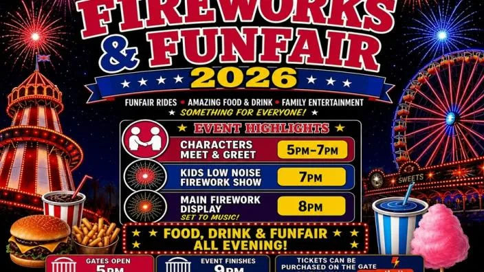 Birmingham’s Biggest Fireworks & Funfair 2026 at West Midlands