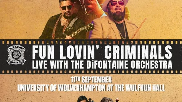 Fun Lovin' Criminals Live With The DiFontaine Orchestra at West Midlands