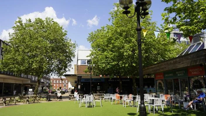 Mell Square market week at West Midlands