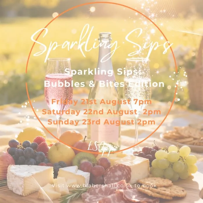 Sparkling Sips: Bubbles & Bites Edition at Blabers Hall Wine Estate