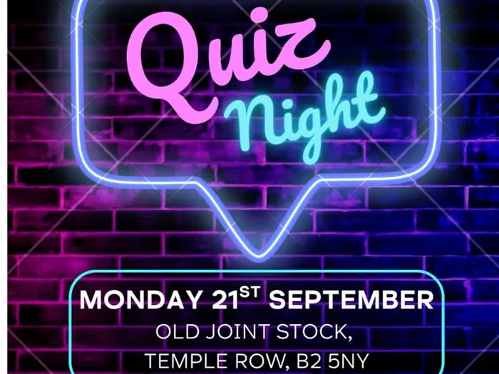 Charity Quiz Night in aid of Birmingham Mind at West Midlands