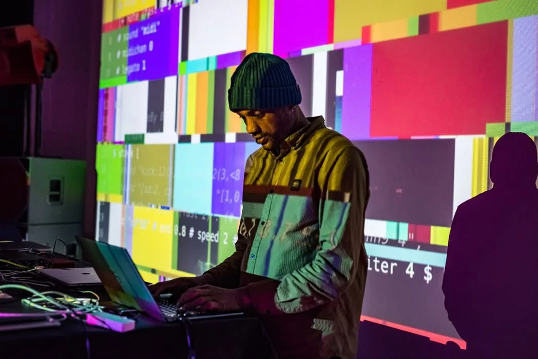 Algorave - Experimental music night at the museum