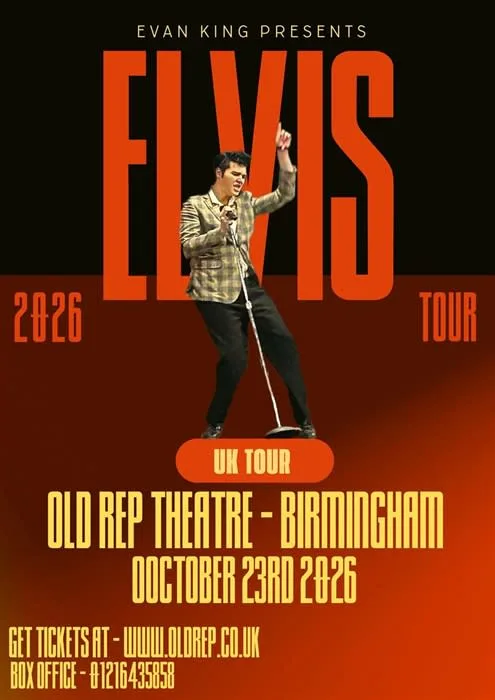 Evan King's Elvis Tour 2026 at The Old Rep Theatre