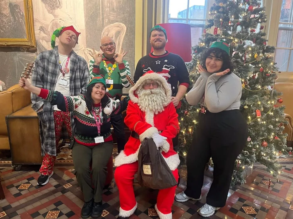 Santa at Birmingham Museum & Art Gallery at West Midlands