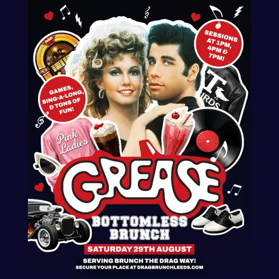 The Drag Brunch: Grease Edition! at The Drag Brunch Leeds