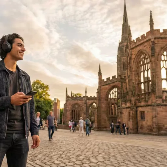 Coventry Audio Tour: An Audio Voyage through Time and Creativity at Coventry Cathedral