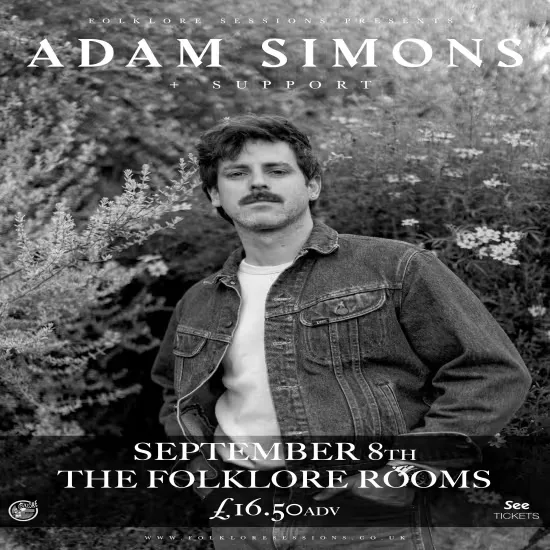 Adam Simons at The Folklore Rooms
