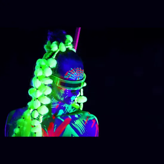 Neon Naked Life Drawing in Bethnal Green!