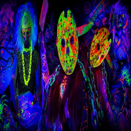 Halloween Neon Naked Life Drawing in Angel! at Old Queens Head