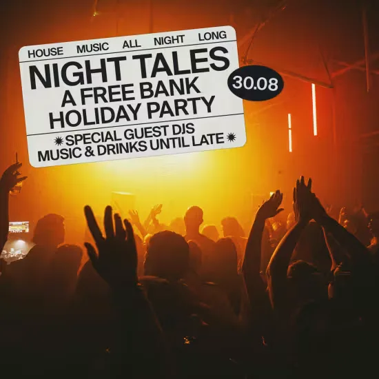 A Very Free Bank Holiday Party at Night Tales