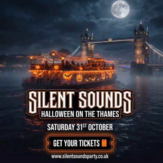 Silent Halloween Disco Boat at Tower Millennium Pier