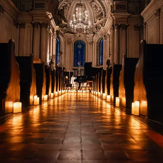 Rachmaninov 2nd Piano Concerto by Candlelight at St Mary le Strand at St Mary Le Strand Church
