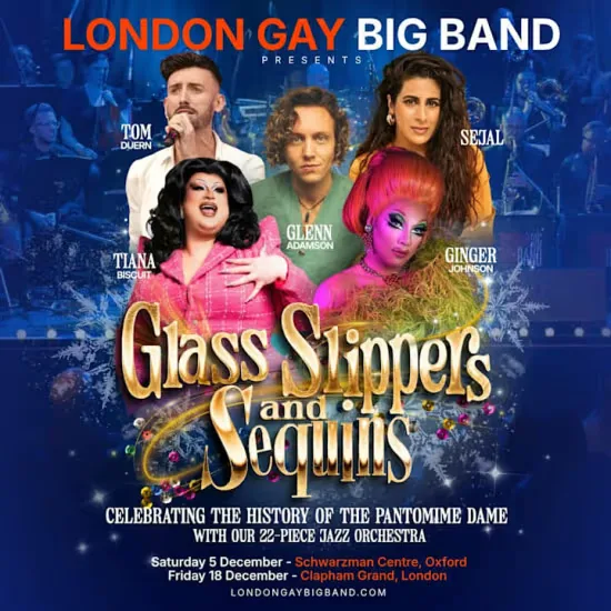 London Gay Big Band: Glass Slippers & Sequins