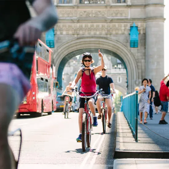Highlights of Royal London Bike Tour at Unlimited Biking