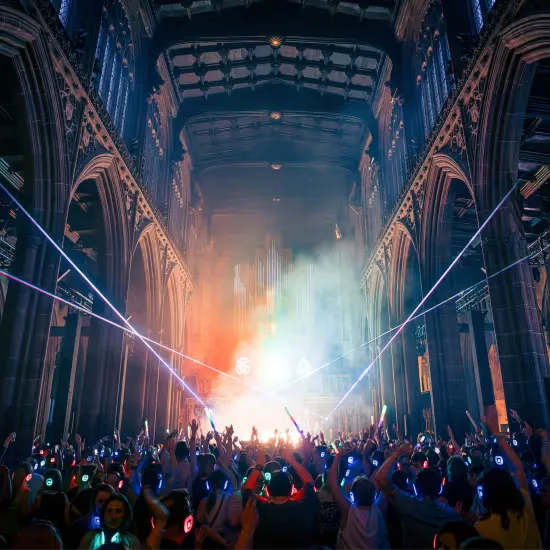 80s Silent Disco Inside St. George's Hall, Liverpool at St George's Hall