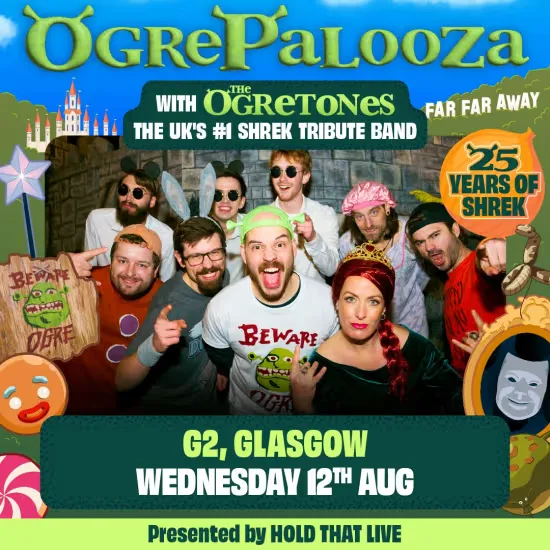Ogrepalooza with The Ogretones: The UK's #1 Shrek Tribute Band at G2