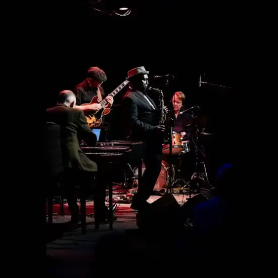 Tony Kofi & The Organisation celebrates 100 years of Lou Donaldson at World Heart Beat Embassy Gardens - cafe, concert venue and music academy