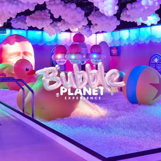 Bubble Planet: An Immersive Experience in Manchester - Educational Groups at Depot Mayfield