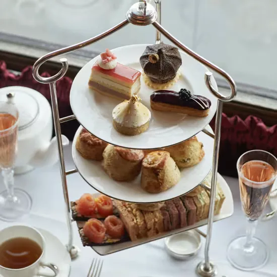 Bottomless Champagne Afternoon Tea Fit For A Royal at The Rubens at the Palace Hotel
