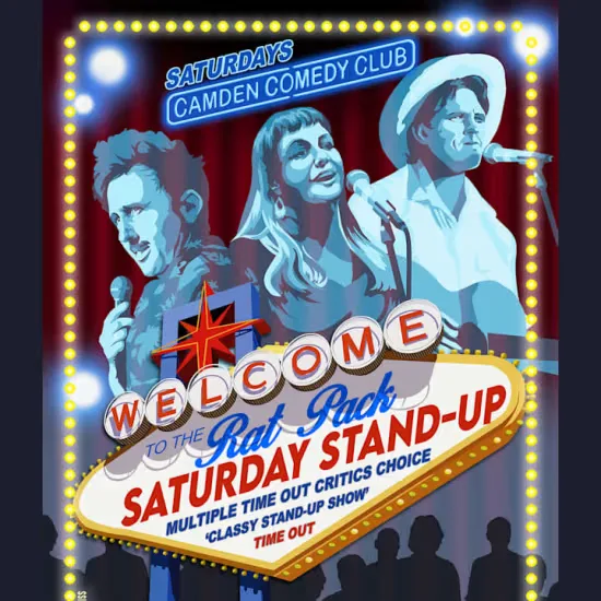 The Rat Pack Saturday Stand-up Comedy at Camden Comedy Club